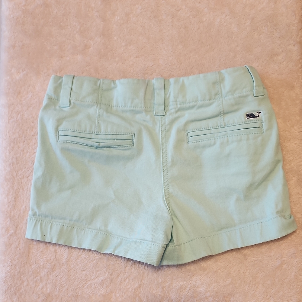 Vineyard Vines Light Green Kids Shorts